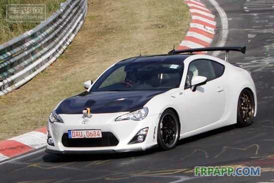 車評網 全新 豐田GT86 輕量化版 諜照 曝光