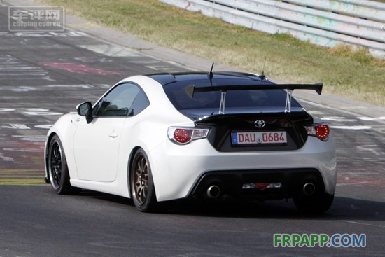 車評網 全新 豐田GT86 輕量化版 諜照 曝光