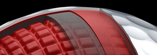 RZN高爾夫球內(nèi)部采用&ldquo;多層&rdquo;改善性能