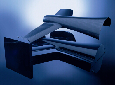 圖為TenCate Advanced Composites 公司為CAMCOPTER® S-100 項目開發的工具和組件。