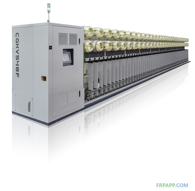 可編程器集中控制,工藝參數(shù)可在觸摸屏輸入設(shè)定修改,定長(zhǎng)自停,斷電1S不停機(jī),單錠斷紗自停報(bào)警。 積極式、恒線速送紗方式。氣動(dòng)松筒。