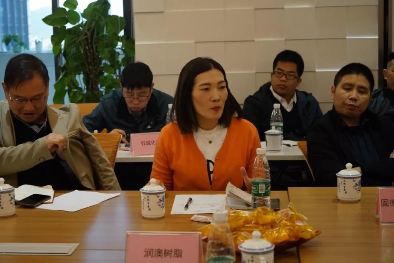 南部地區不飽和樹脂生產企業座談會圓滿舉行