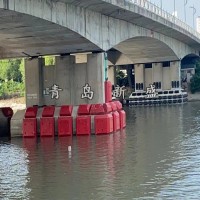 新盛定制 立交橋 停車場橋墩 復(fù)合材料防護裝置